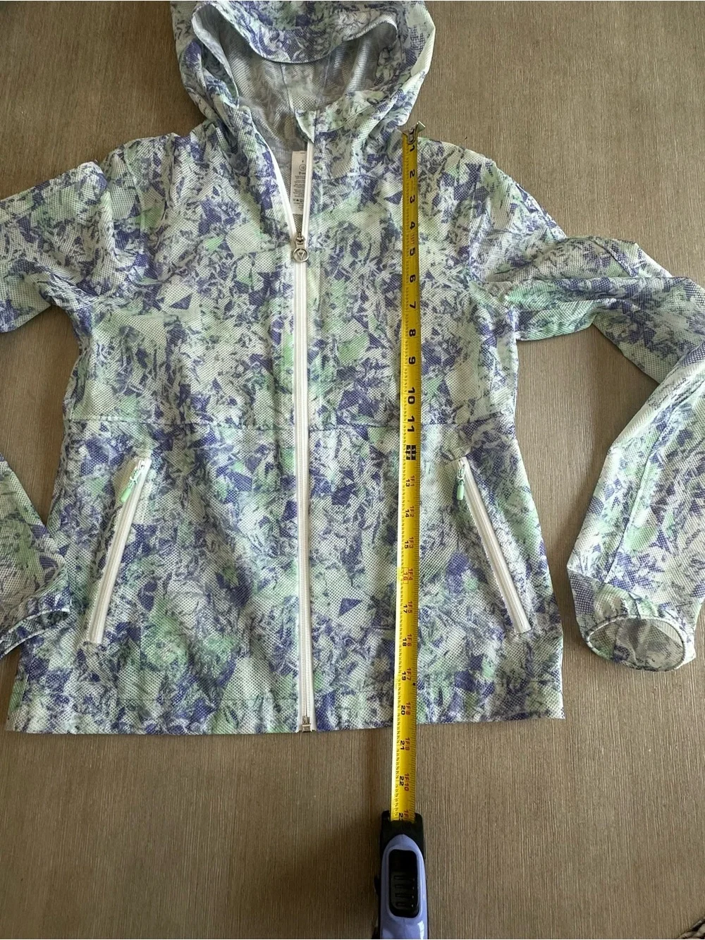 Ivivva Hit The Field Jacket Size 12 Waterproof Windbreaker Lululemon Kids
